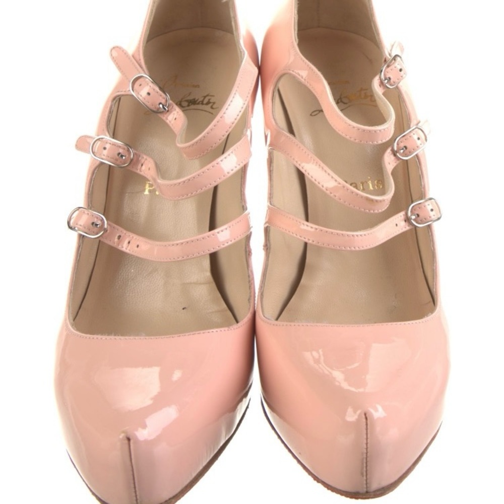 Christian Louboutin Pink Heels. Size 38 (fits like 7.5)